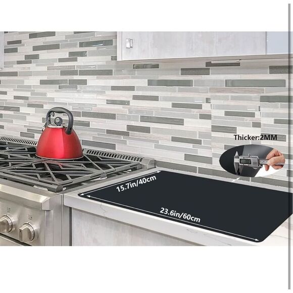 NEW Heat Resistant Air Fryer Thick Silicone Mats Kitchen Counter No-slip - Picture 5 of 7